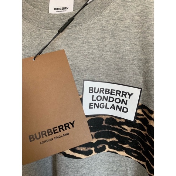 NWT BURBERRY Men’s Graphic T-Shirt - Picture 3 of 5